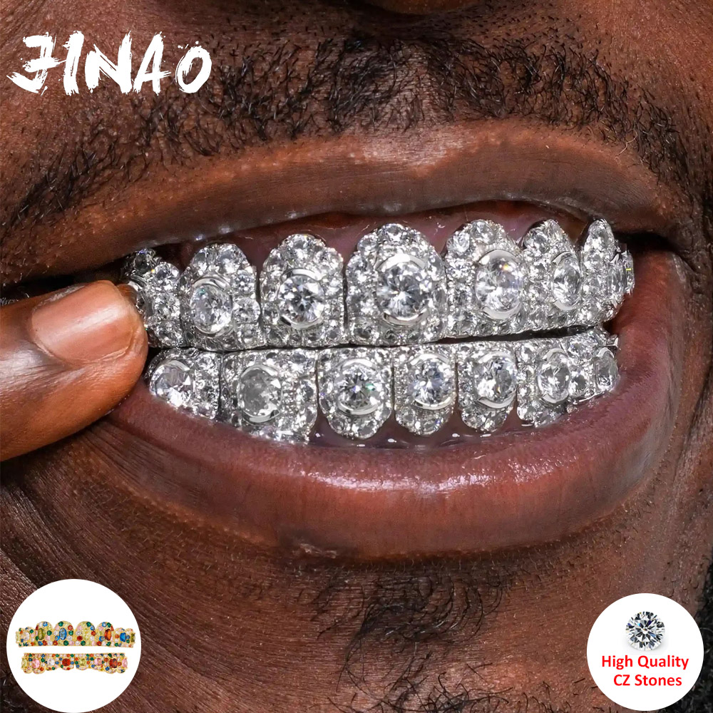JINAO Hip Hop Full Iced Out 8  - Body Jewelry Lot incelemesi ve fiyatı