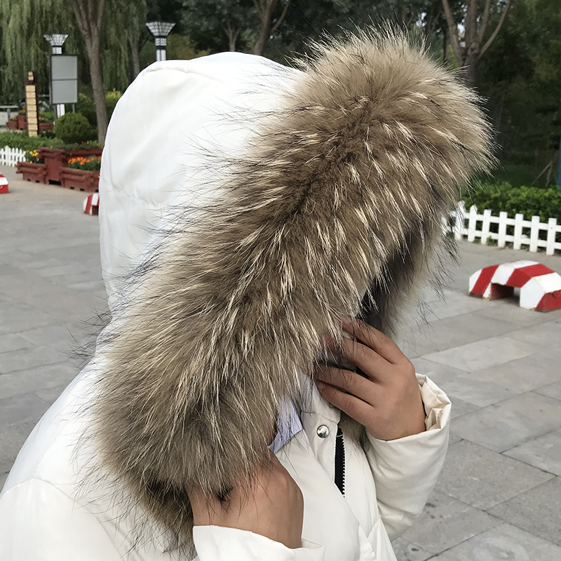 Real Fur Collar for Coat Parka - Body Jewelry Luxury incelemesi ve fiyatı