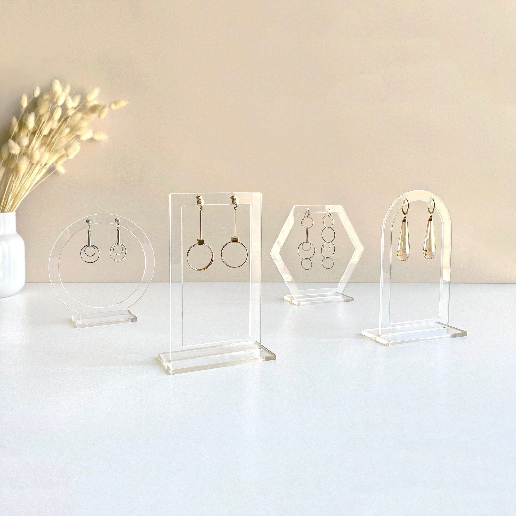 Earring Display Stand ,Clear A - Body Jewelry Display incelemesi ve fiyatı