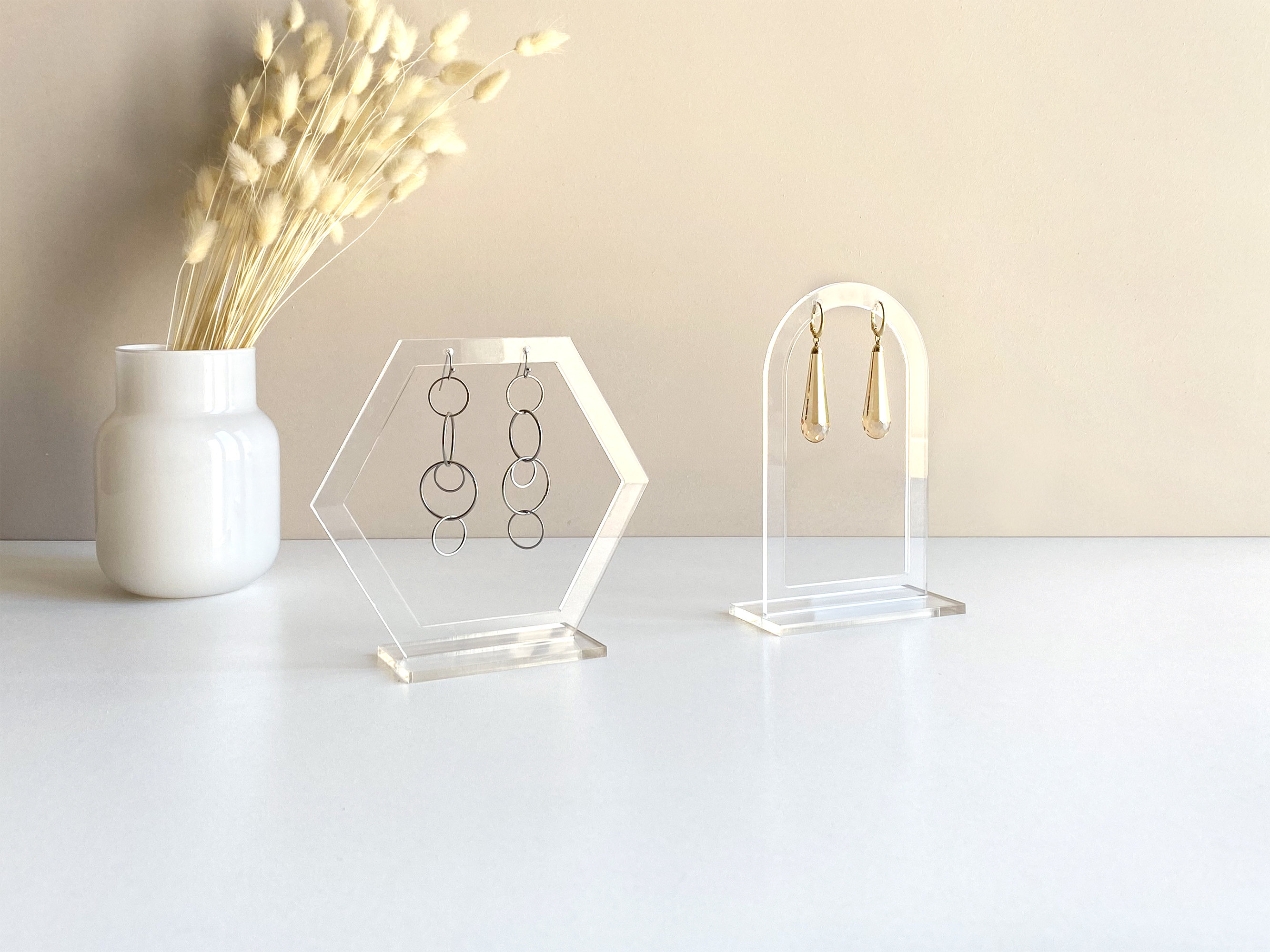 Earring Display Stand ,Clear A - Body Jewelry Display incelemesi ve fiyatı