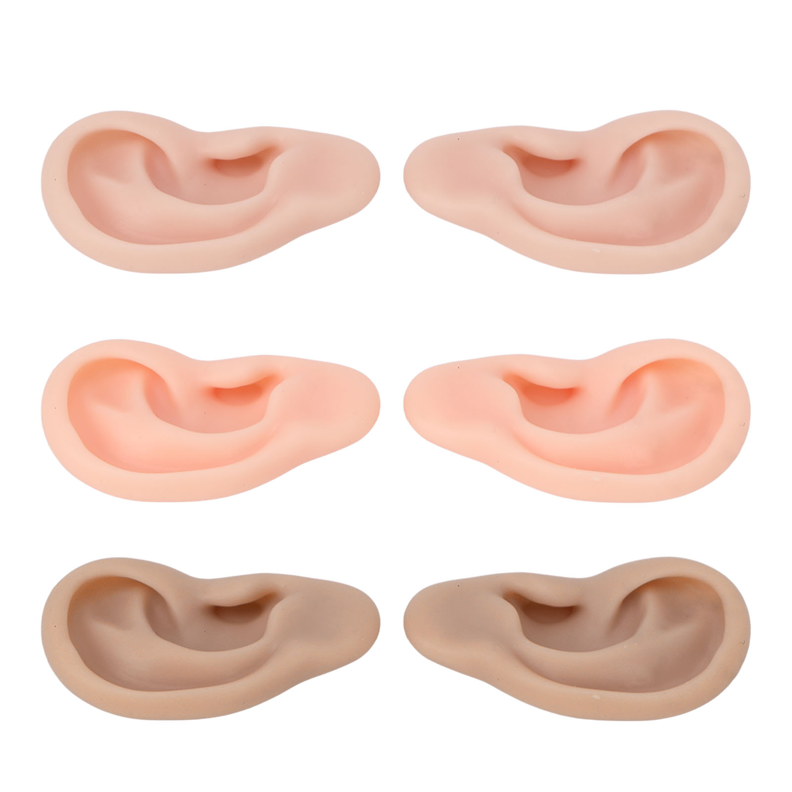 Silicone Human Ear Model 1 Pai - Body Jewelry Display incelemesi ve fiyatı