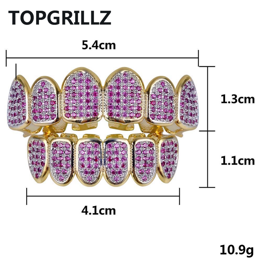 New Fit Hip Hop Gold Teeth Gri - Body Jewelry Lot incelemesi ve fiyatı