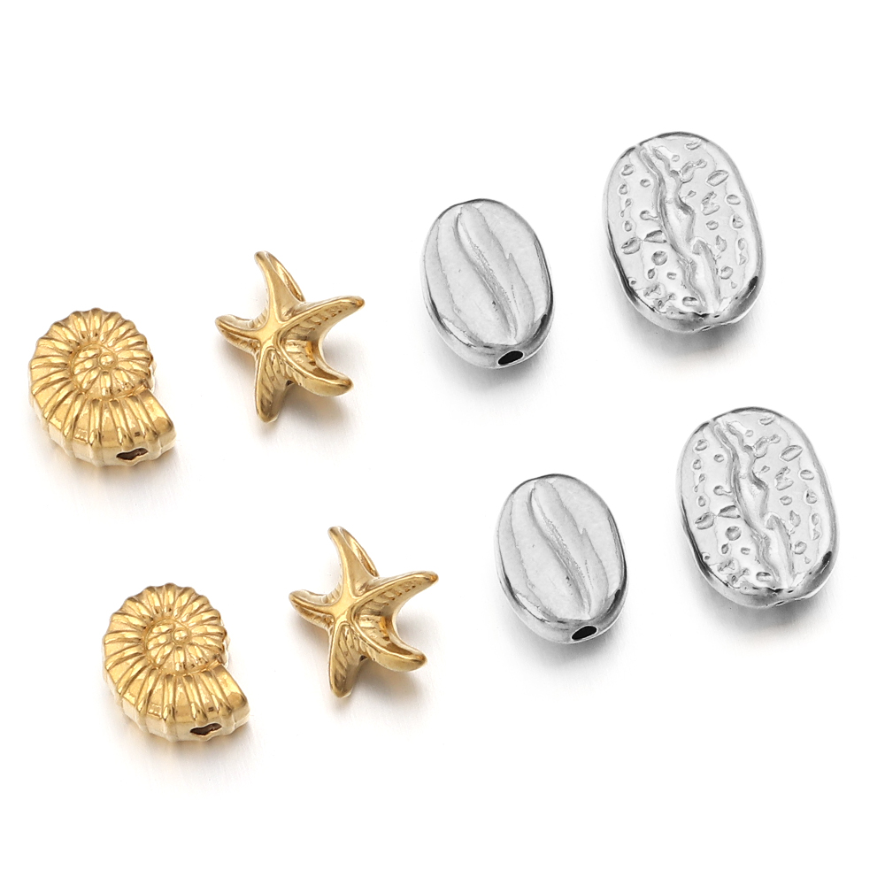5pcs Stainless Steel Ocean Ani - Body Jewelry Beach incelemesi ve fiyatı