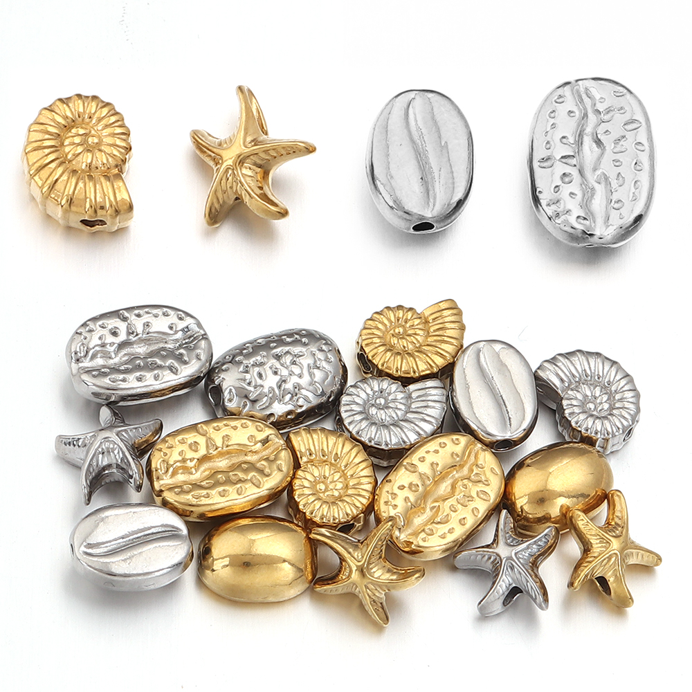 5pcs Stainless Steel Ocean Ani - Body Jewelry Beach incelemesi ve fiyatı