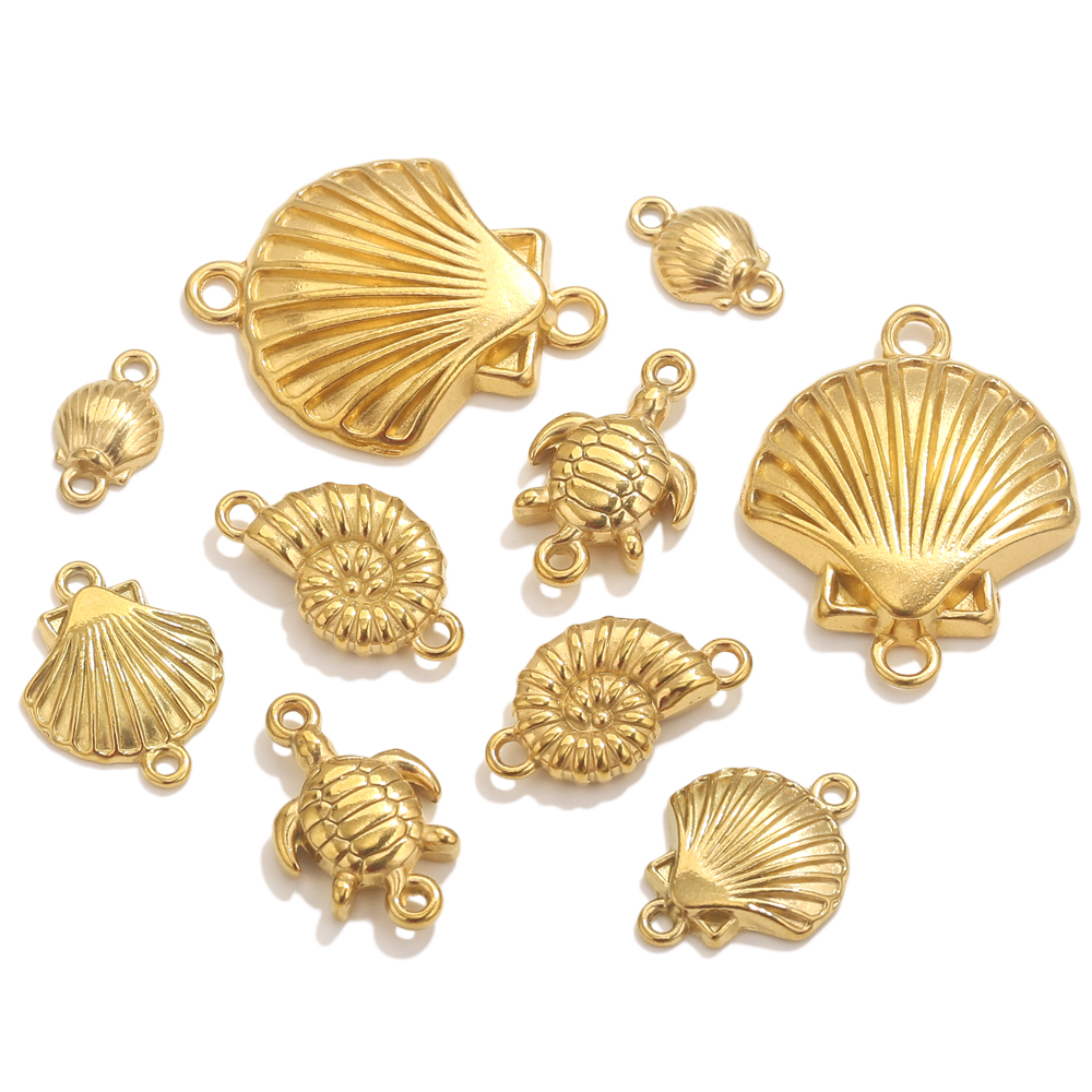 5pcs Stainless Steel Gold Plat - Body Jewelry Beach incelemesi ve fiyatı