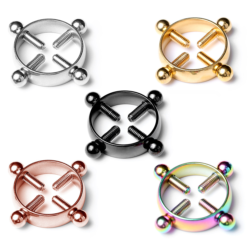 1pair Stainless Steel Cross Ni - Body Jewelry Hoops incelemesi ve fiyatı