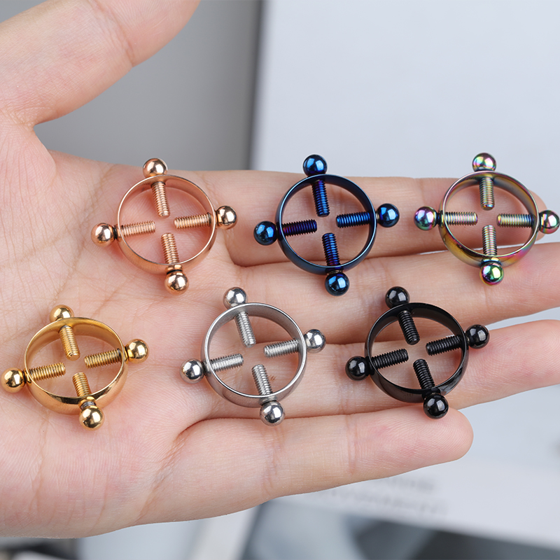 1pair Stainless Steel Cross Ni - Body Jewelry Hoops incelemesi ve fiyatı