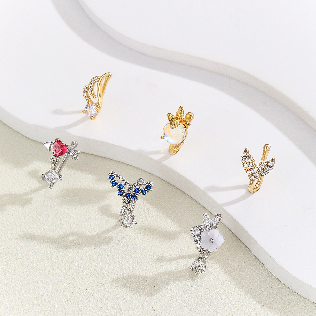 Fake Nose Piercing Jewelry Hig - Body Jewelry Hoops incelemesi ve fiyatı