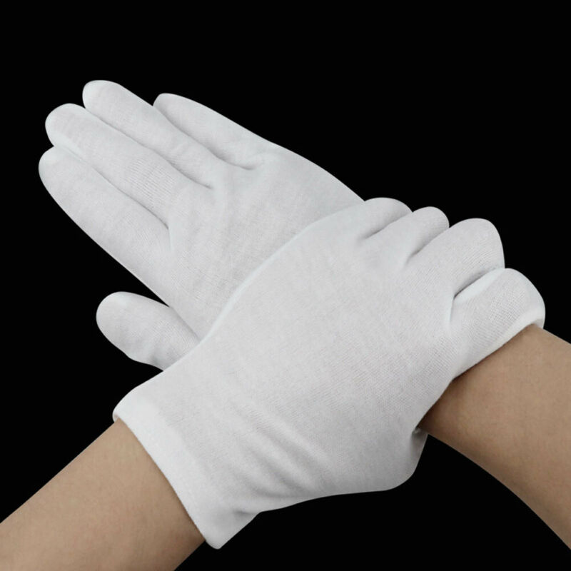 24PCS White Gloves 12 Pairs So - Body Jewelry Websites incelemesi ve fiyatı