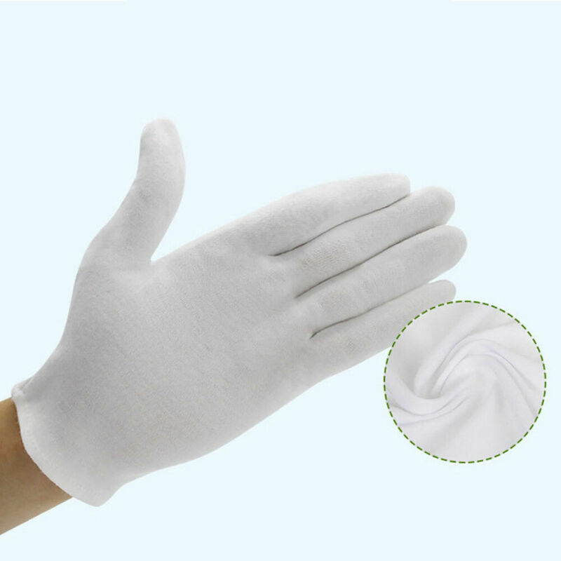 24PCS White Gloves 12 Pairs So - Body Jewelry Websites incelemesi ve fiyatı