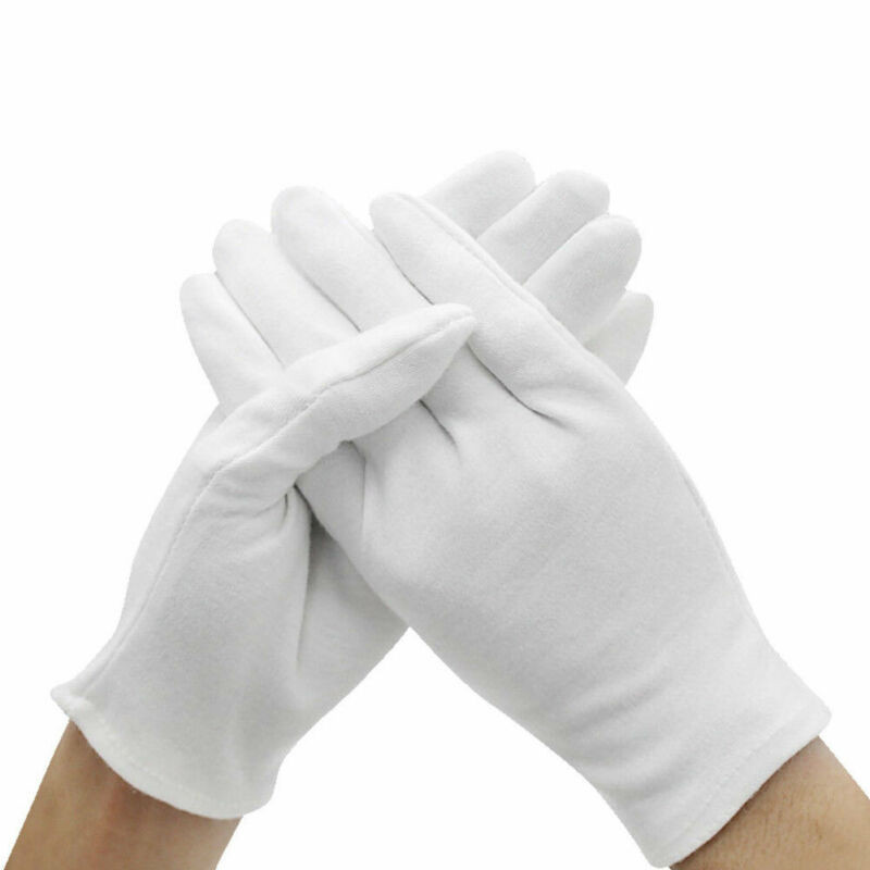 24PCS White Gloves 12 Pairs So - Body Jewelry Websites incelemesi ve fiyatı