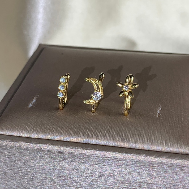 3-piece retro light luxury nos - Body Jewelry Lot incelemesi ve fiyatı