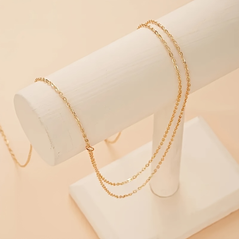 1Double-layer gold metal waist - Body Jewelry Beach incelemesi ve fiyatı