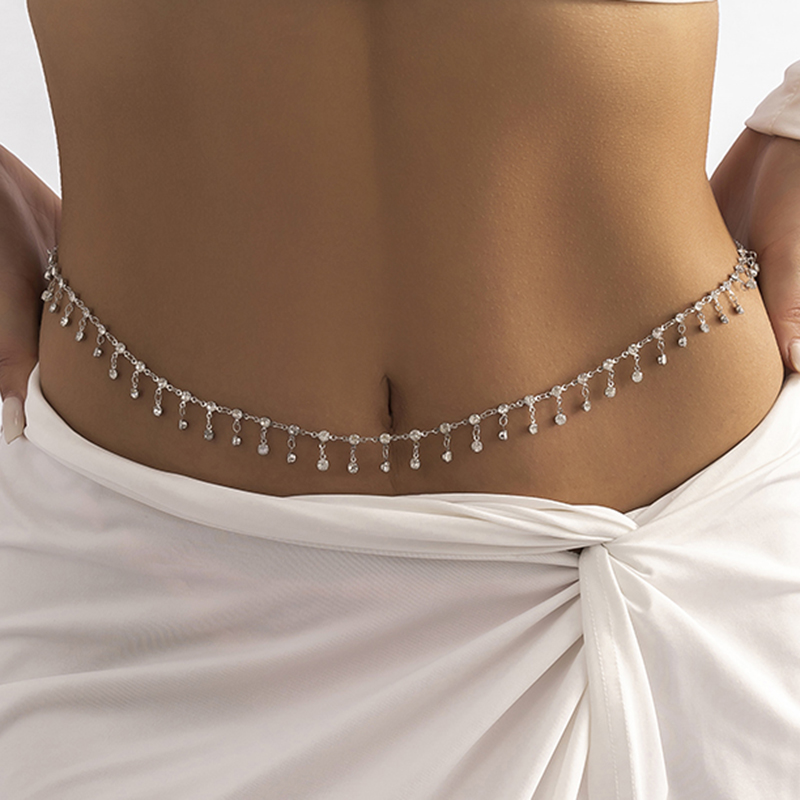 New Fashion Punk Rhinestone Ta - Body Jewelry Luxury incelemesi ve fiyatı