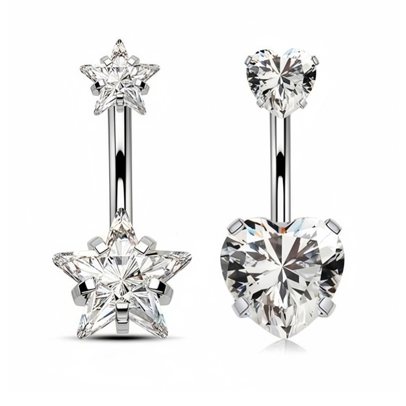1PC Sexy Belly Navel Piercing  - Body Jewelry Hoops incelemesi ve fiyatı