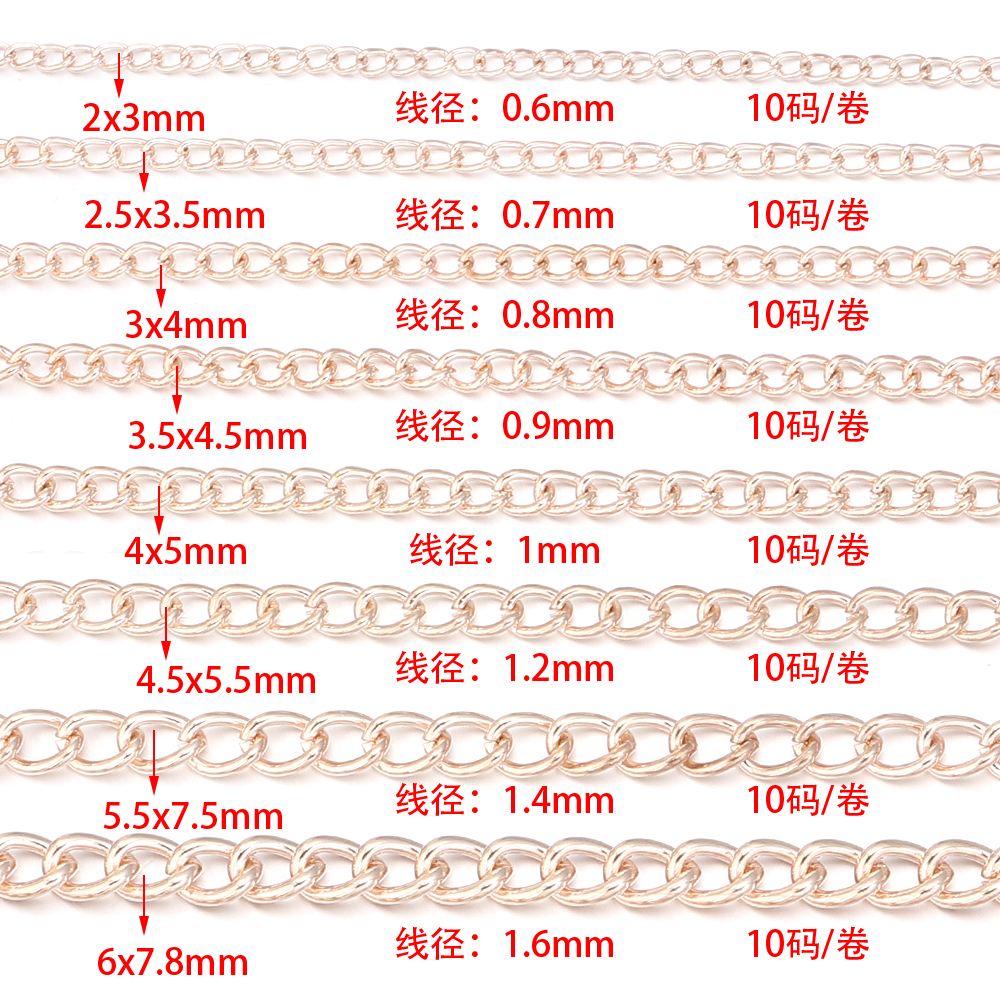 10yards/roll Flat 2-6mm Extens - Body Jewelry Beach incelemesi ve fiyatı