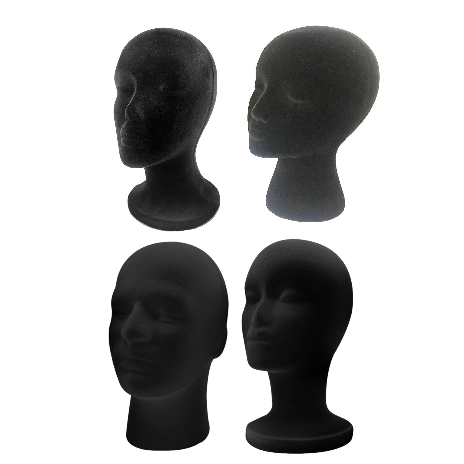 Black Mannequin Head Foam Velv - Body Jewelry Display Ideas incelemesi ve fiyatı