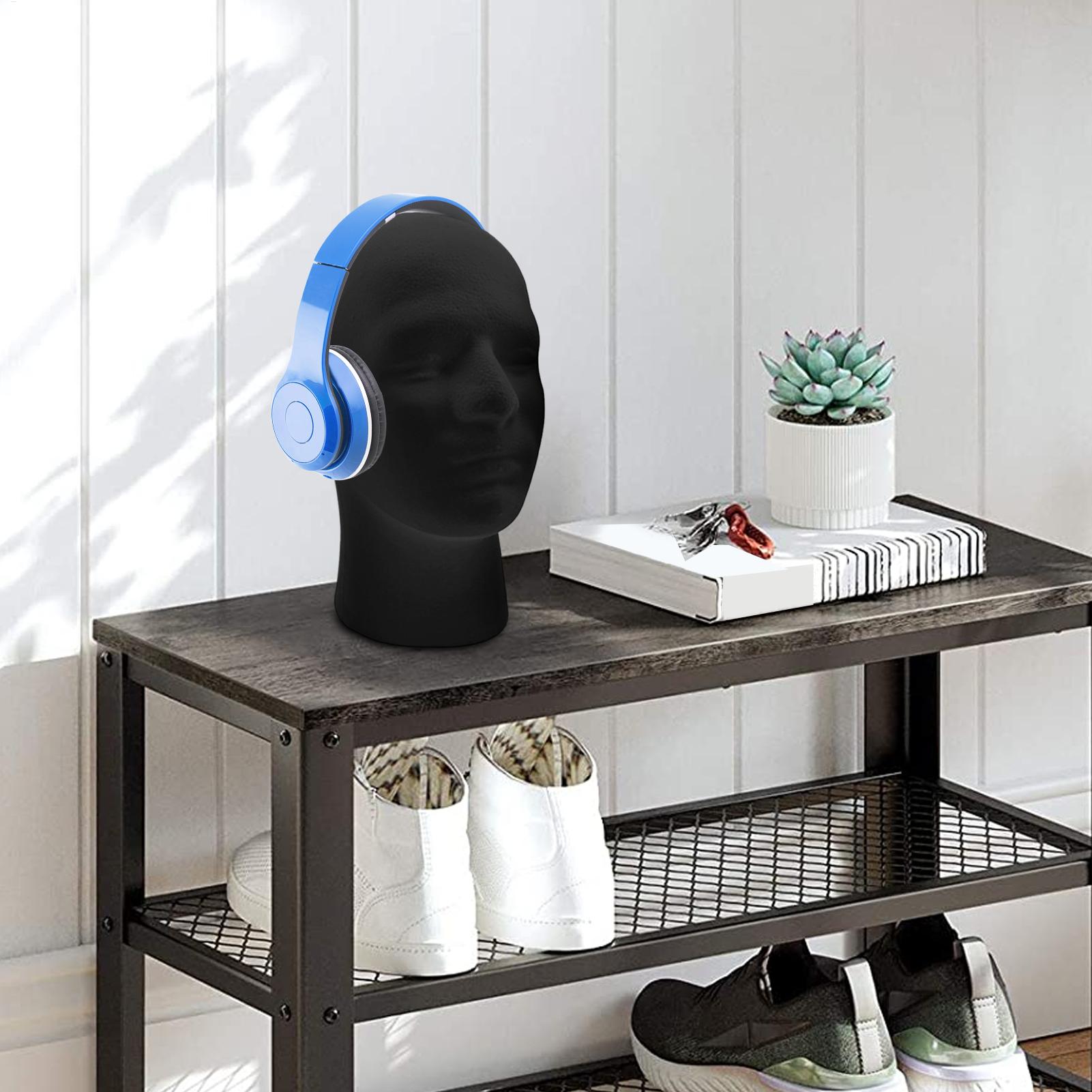 Black Mannequin Head Foam Velv - Body Jewelry Display Ideas incelemesi ve fiyatı