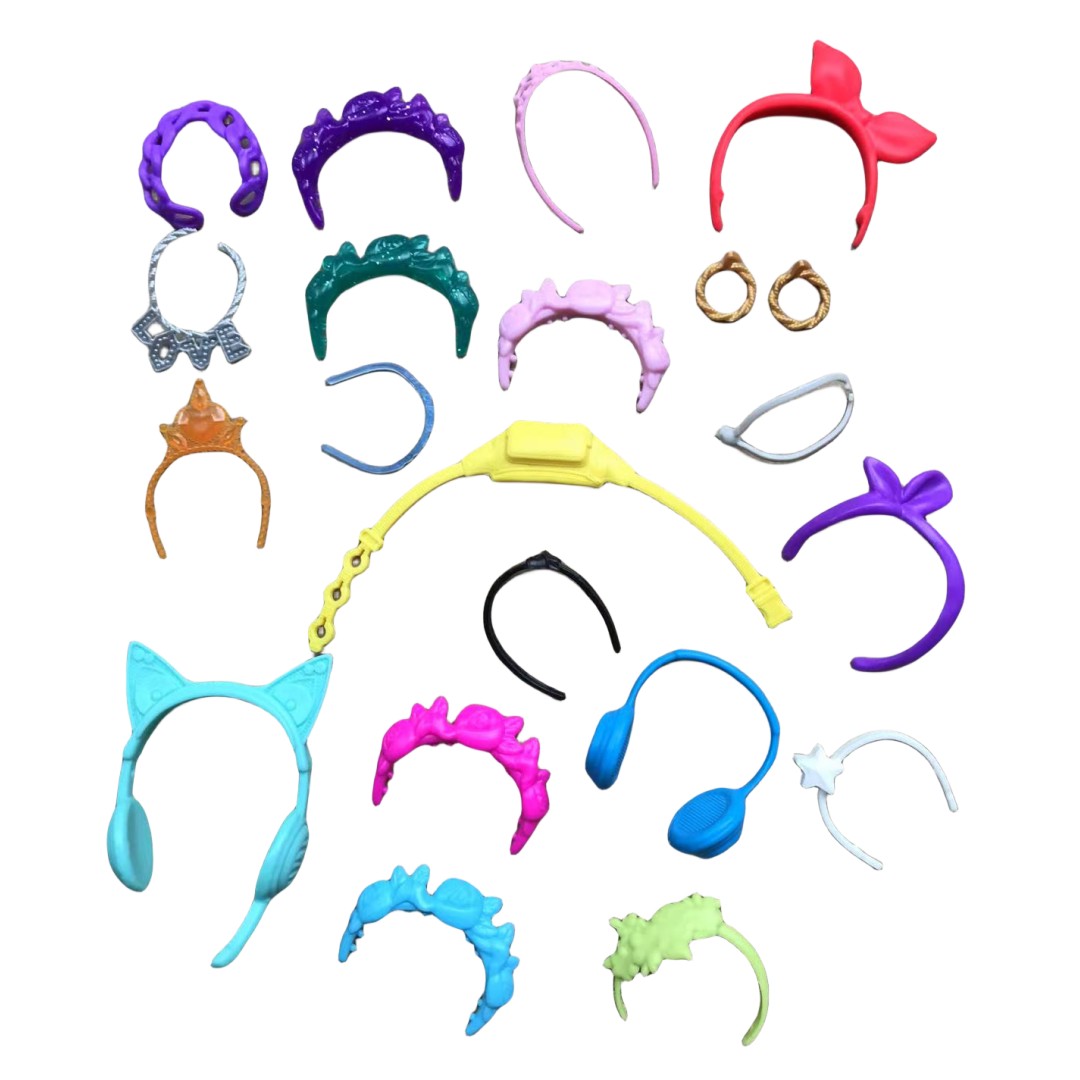 Multi-Shape Doll Headband Earr - Body Jewelry Necklace incelemesi ve fiyatı