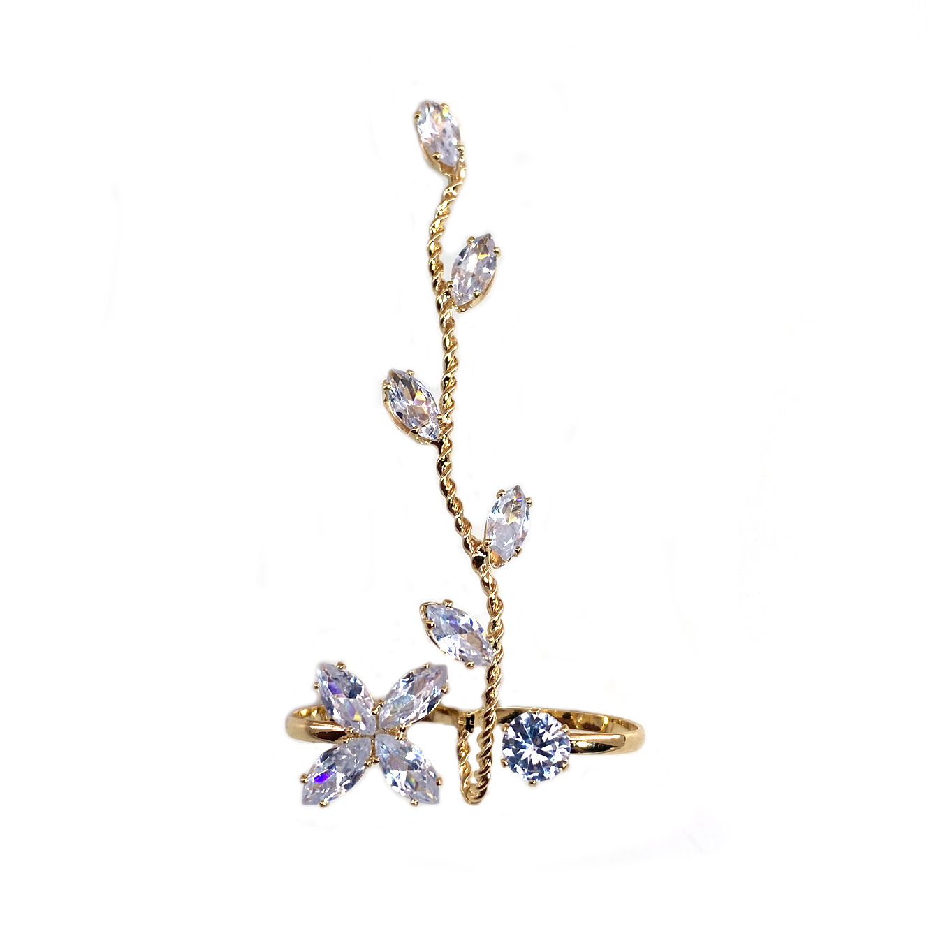 1pc Exquisite Zircon Foot Ring - Body Jewelry Hoops incelemesi ve fiyatı