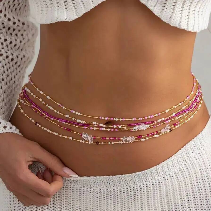 SHIXIN 6Pcs/Set Boho Colorful  - Body Jewelry Lot incelemesi ve fiyatı