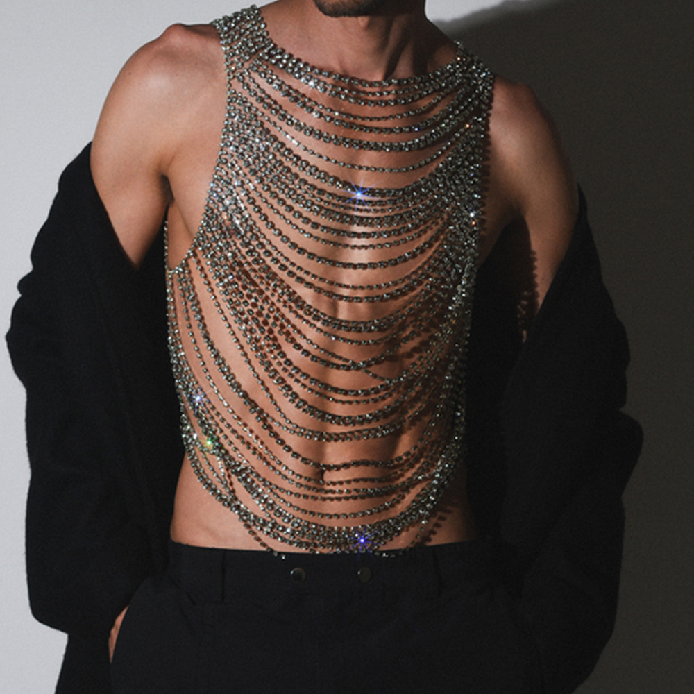 Fashion Luxurious Bling Men Wo - Body Jewelry Luxury incelemesi ve fiyatı